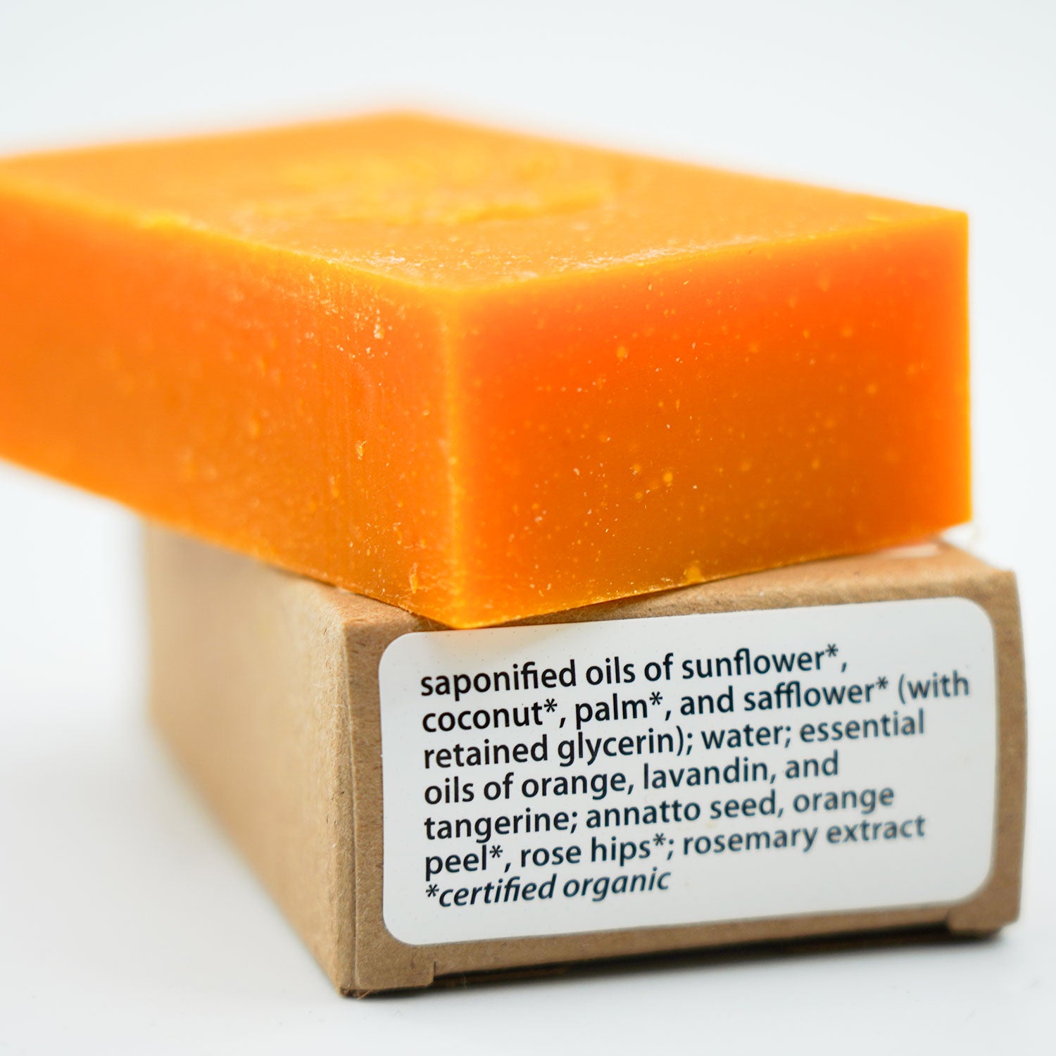 Organic Citrus Lavender Bar Soap 4oz