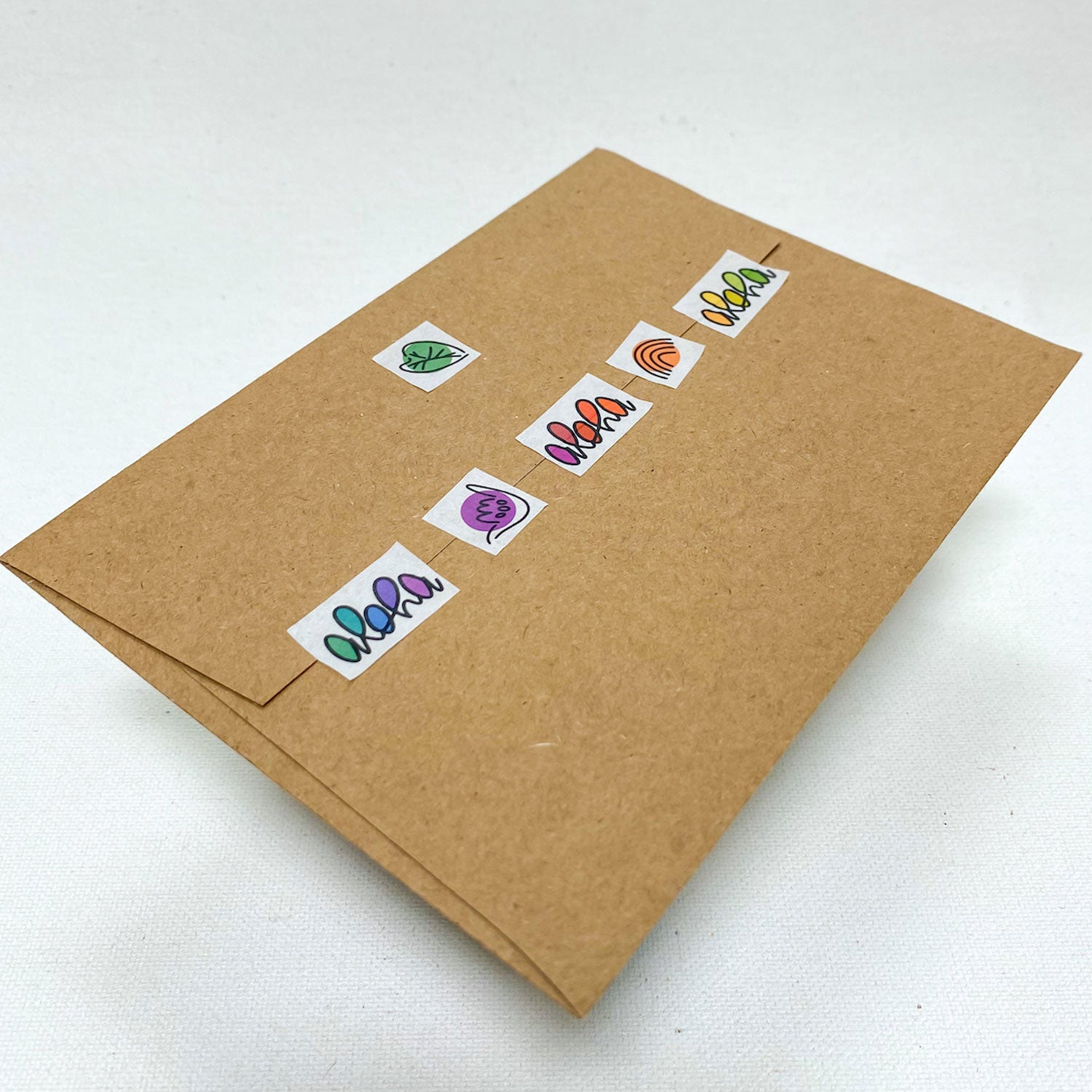 15mm x 10m Washi Tape - Aloha Rainbow