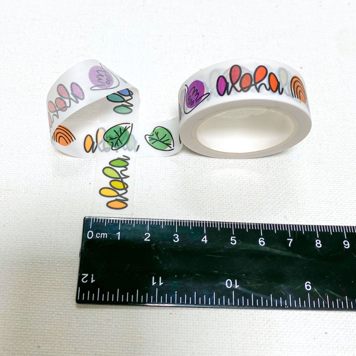 15mm x 10m Washi Tape - Aloha Rainbow