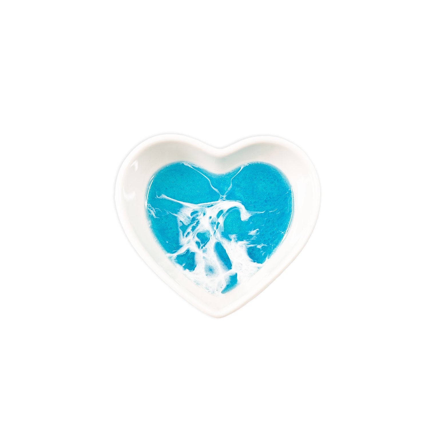 Ceramic Ocean Heart Dish