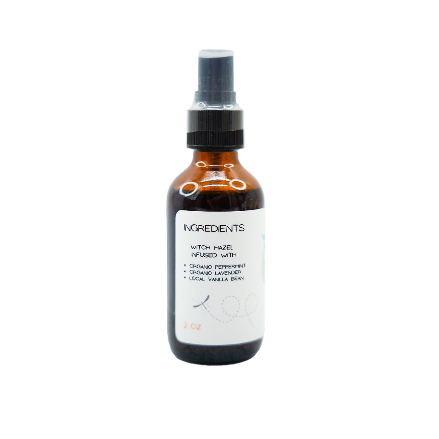 Say goodbye to bug bites and harsh chemicals with Blubird Naturals' All Natural Bug Spray. Handmade with simple, potent ingredients, this 2oz bottle is perfect for all your outdoor adventures.
