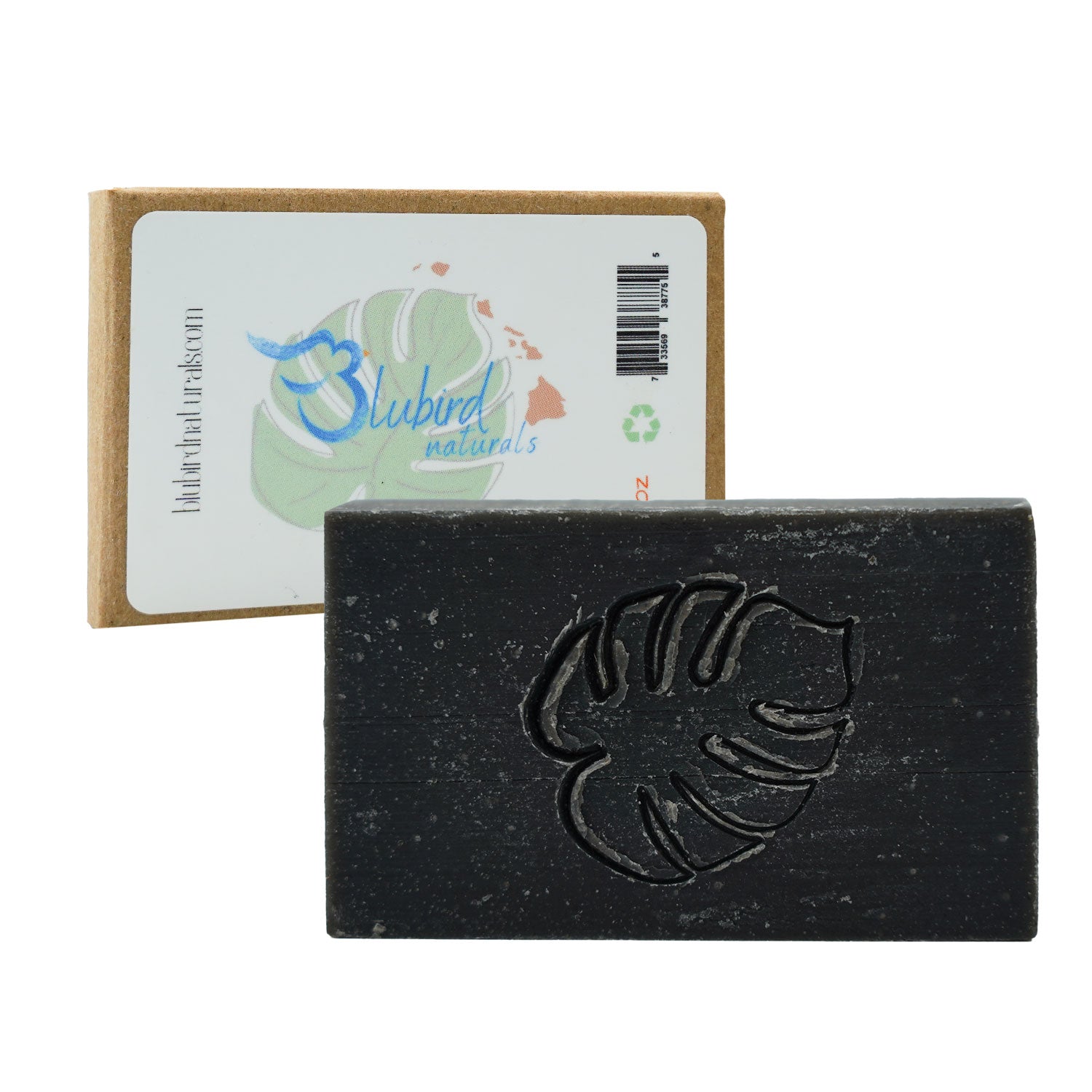 Organic Activated Charcoal Black Tea Tree Bar Soap 4oz