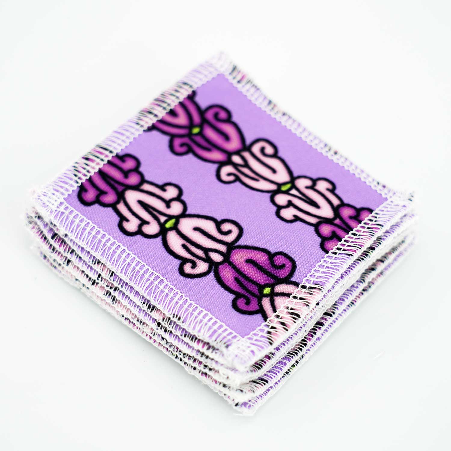 Reusable Sustainable 3" Cloth Face Pads - Crown Flower