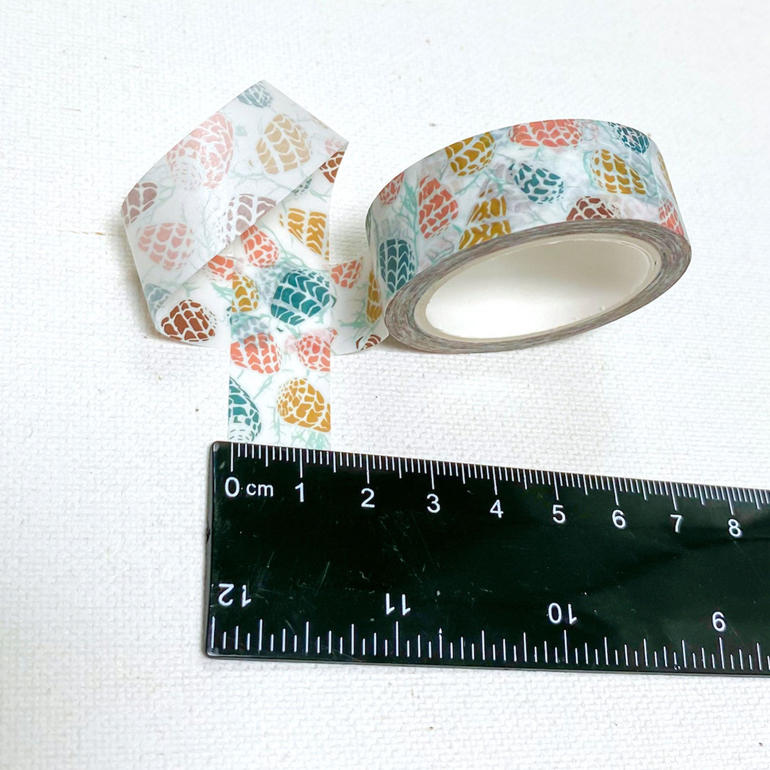 15mm x 10m Washi Tape - Hebrew Cone & Limu