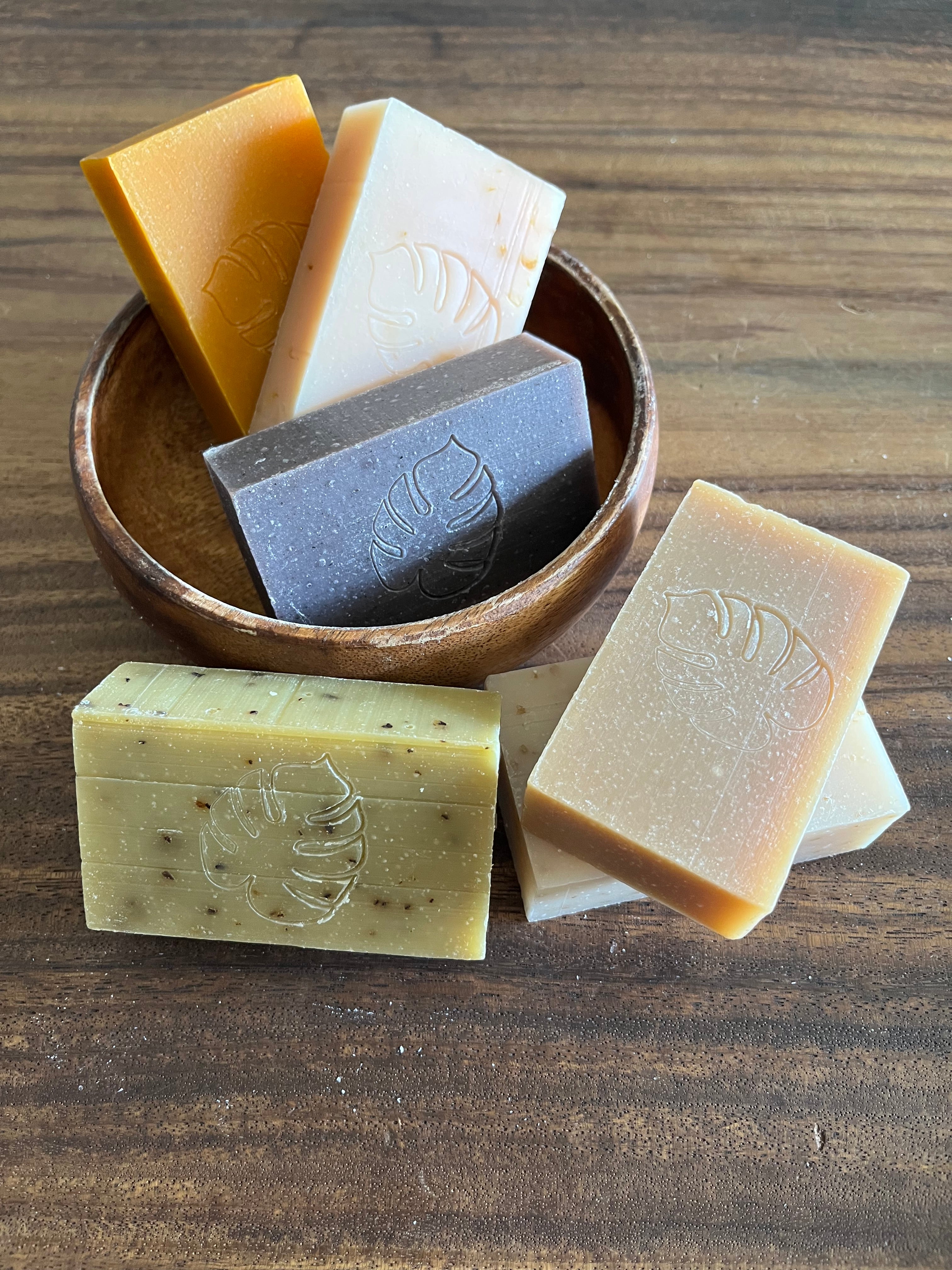 Organic Activated Charcoal Black Tea Tree Bar Soap 4oz