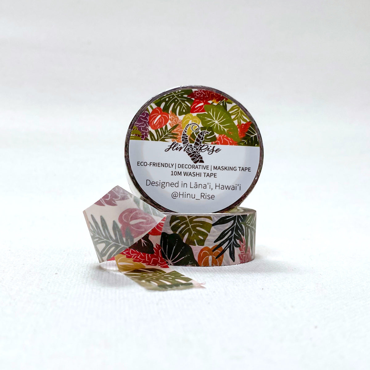 15mm x 10m Washi Tape - Tropical Plants
