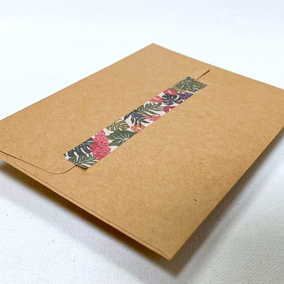 15mm x 10m Washi Tape - Tropical Plants