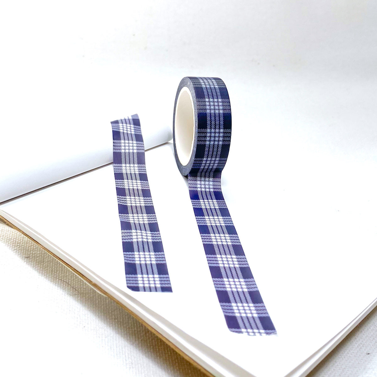 15mm x 10m Washi Tape - Palaka Navy Blue