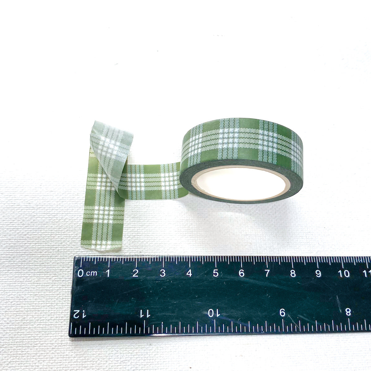 15mm x 10m Washi Tape - Palaka Green