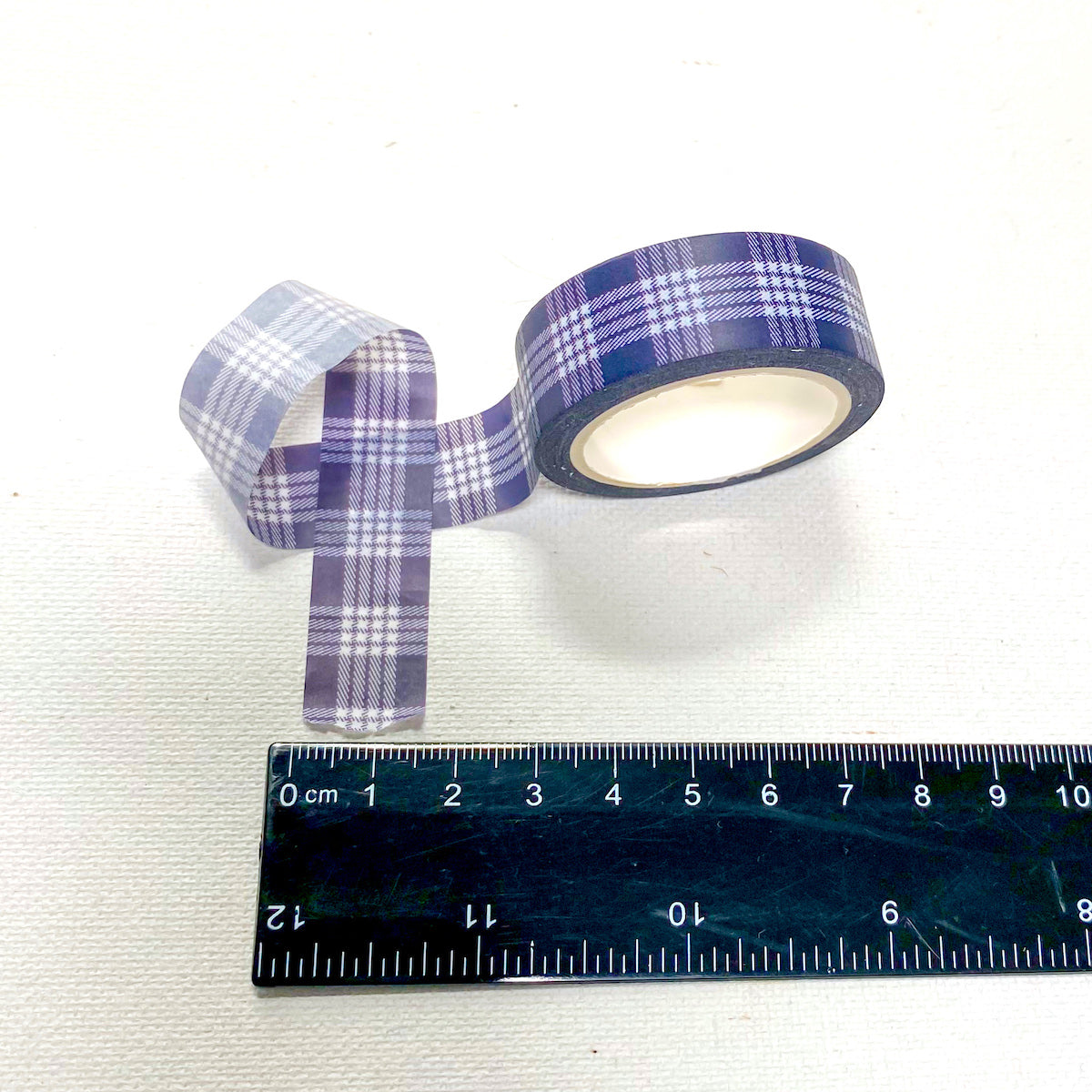 15mm x 10m Washi Tape - Palaka Navy Blue