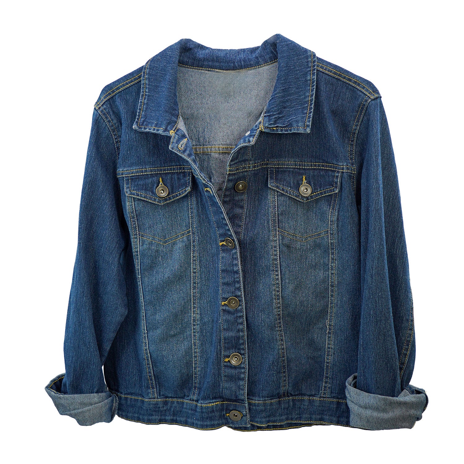 KINGDOM OF HAWAIʻI Custom Denim Jean Jacket Women's - Petite L