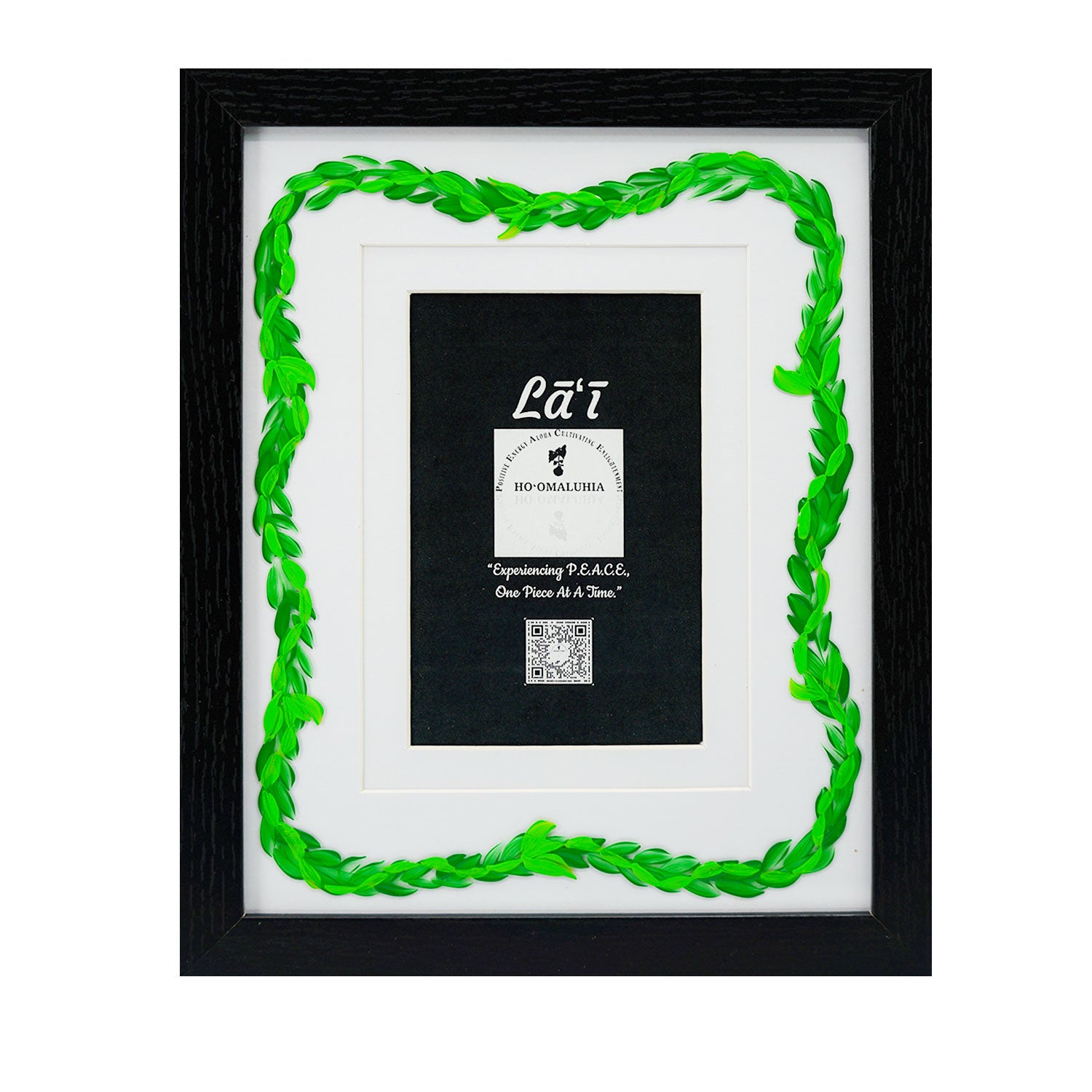 Hand Painted Lāʻī Picture Frame - 8"x10"