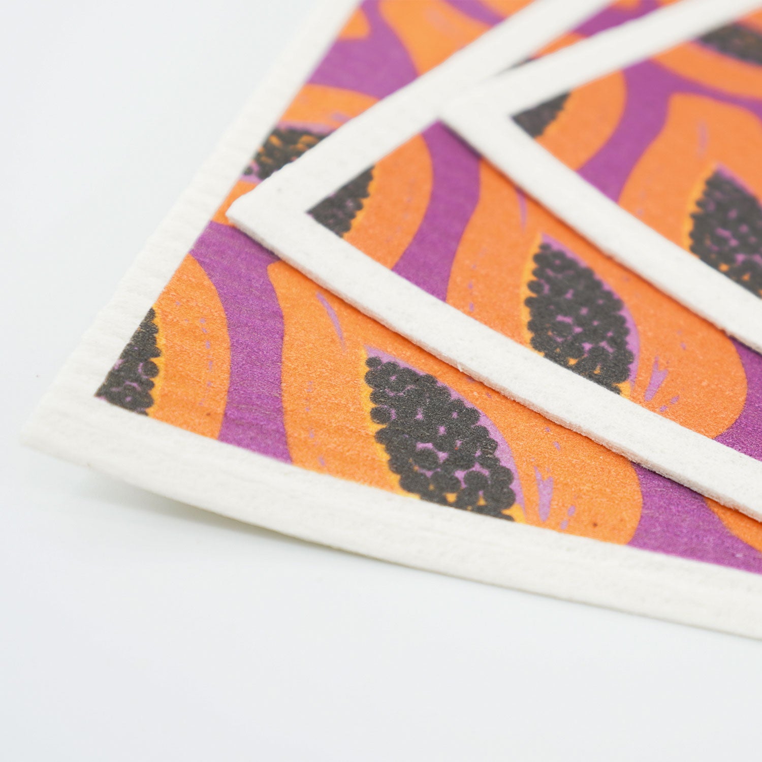 Swedish Dish Cloth 3 Pack - Papaya