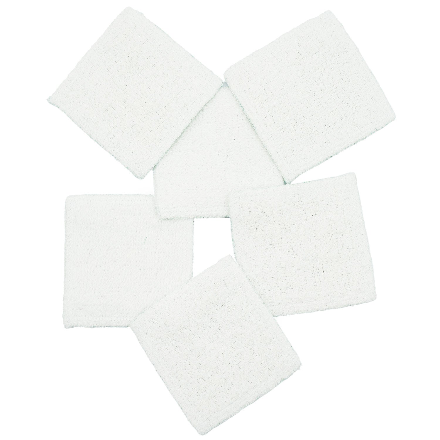 Reusable Sustainable 3" Cloth Face Pads - Pikake Black