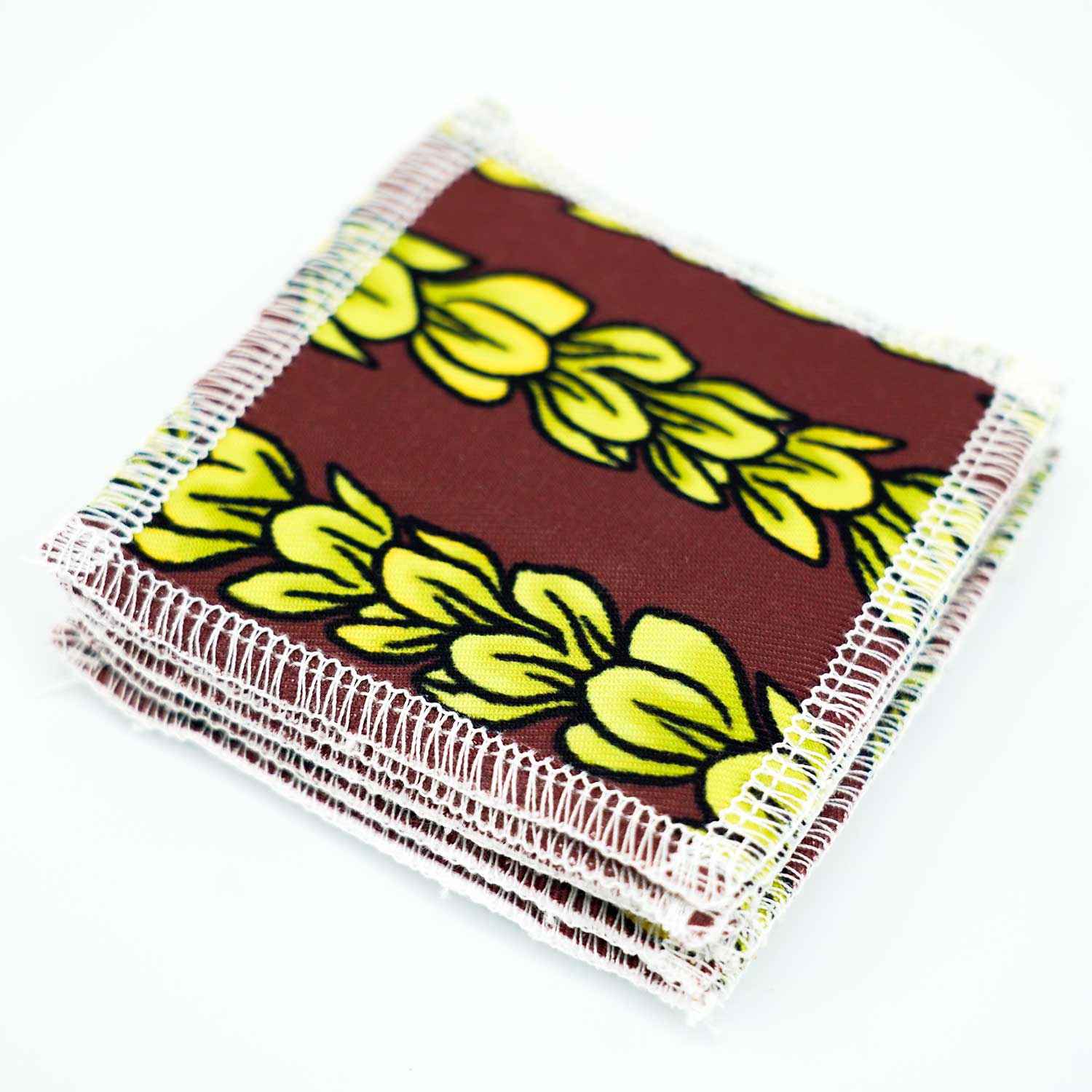 Reusable Sustainable 3" Cloth Face Pads - Pakalana Flower
