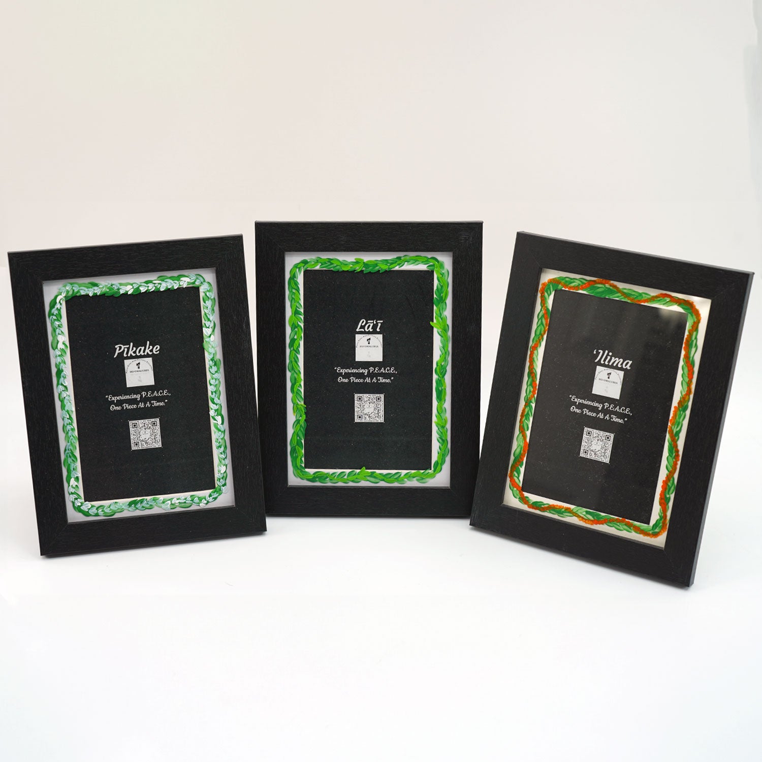 Hand Painted Lāʻī Picture Frame - 6"x8"