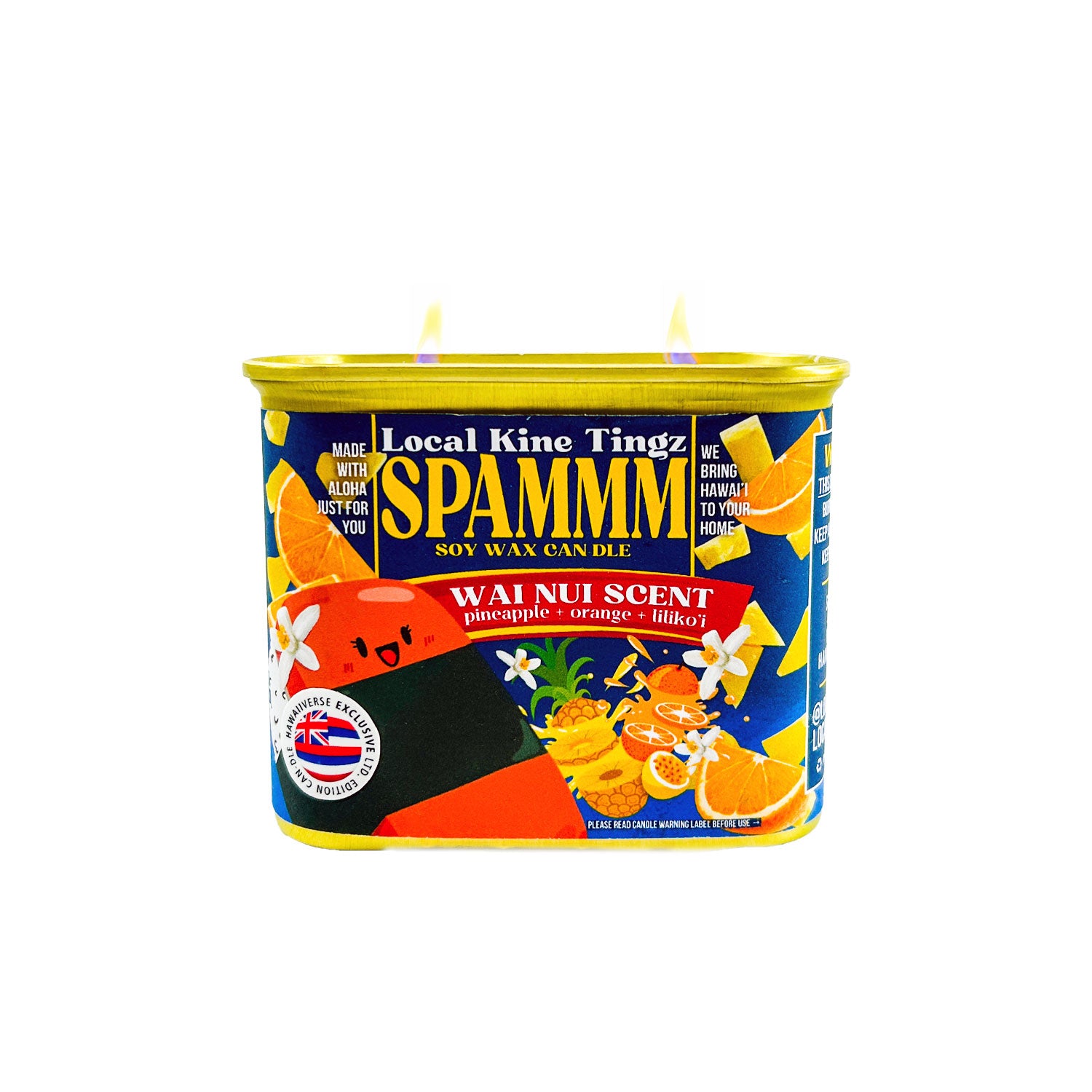 SPAMMM Pineapple Citrus Scent Can-dle Hawaiiverse Exclusive!