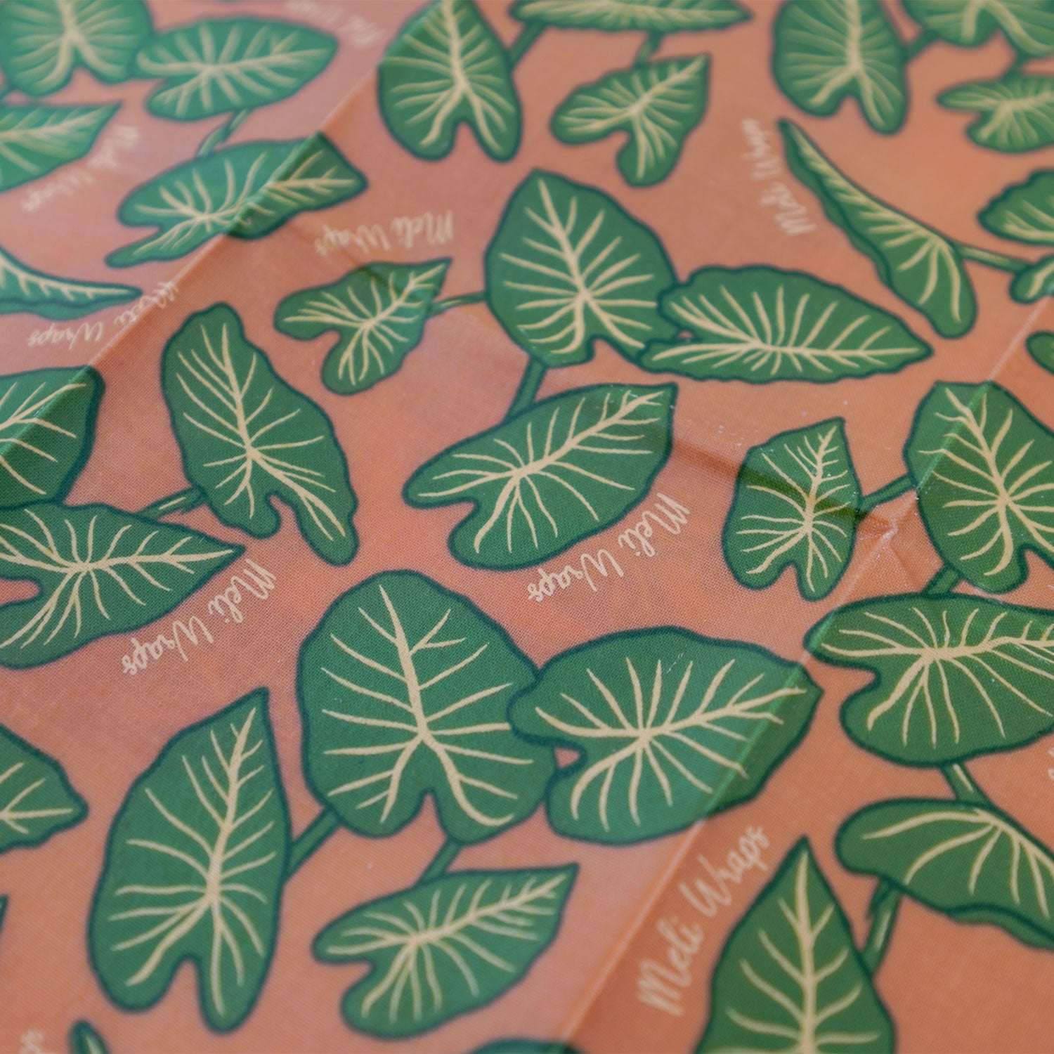 Reusable Handmade Organic Beeswax Food Wraps 3 Pack - Taro