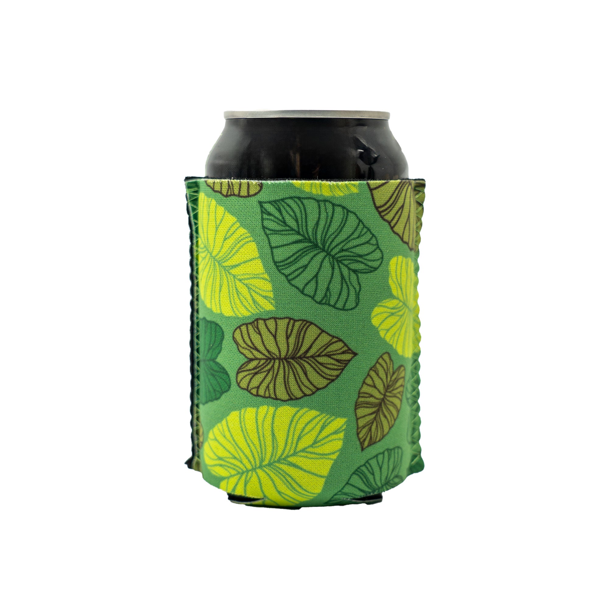 Standard 12oz Can Coozie - Green Kalo