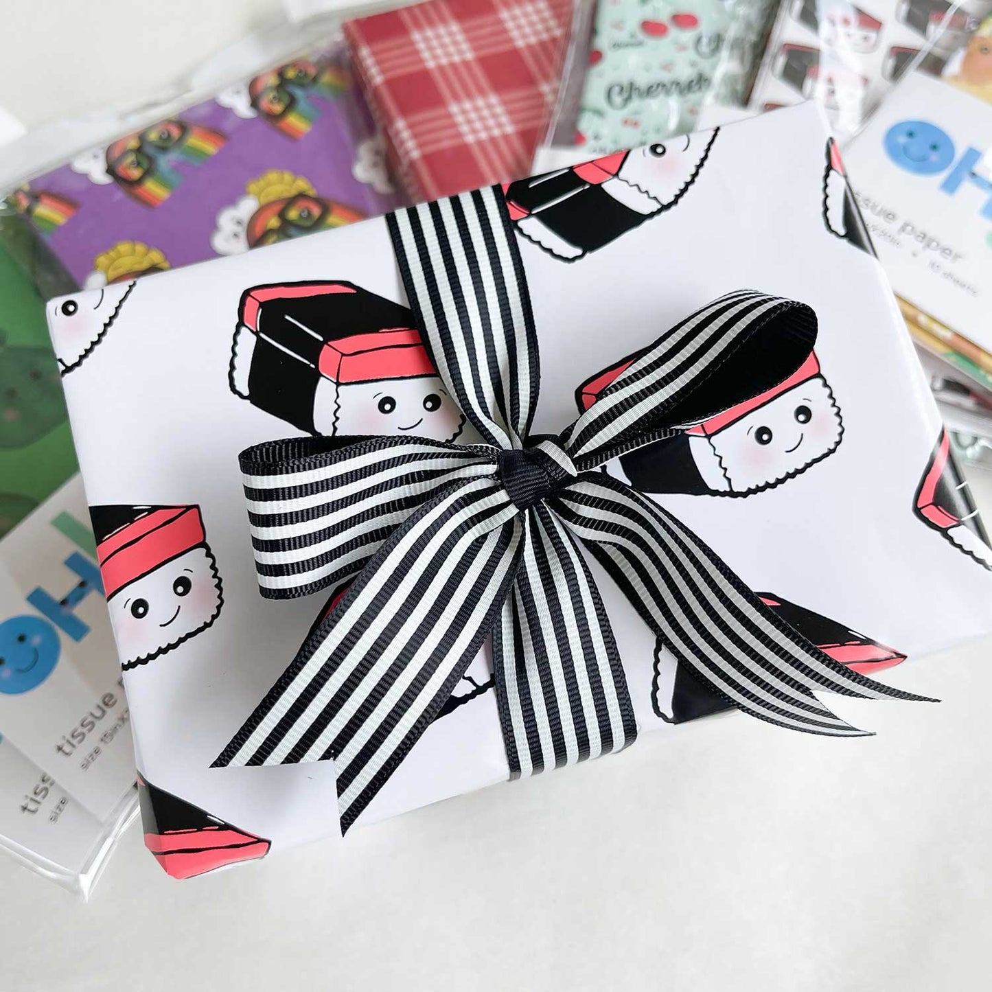 Musubi Gift Wrapping Paper Roll 10' x 30"