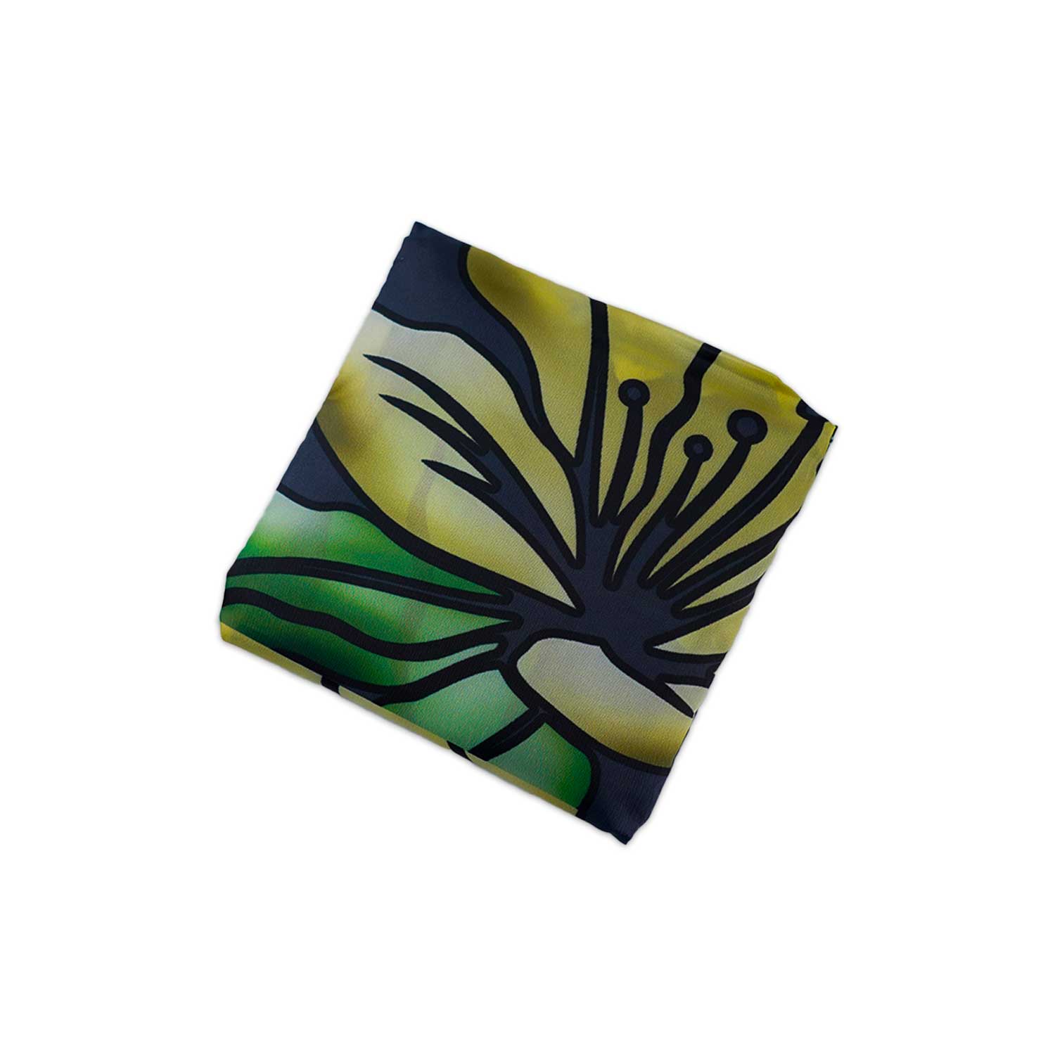 Reusable Foldable Shopping Bag - Dark Gray Azalea