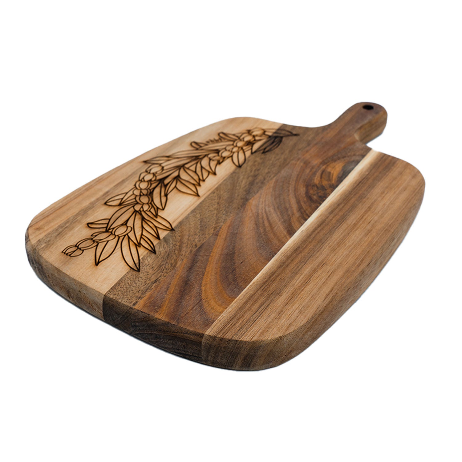 Maile and Pikake Wooden Cutting Board