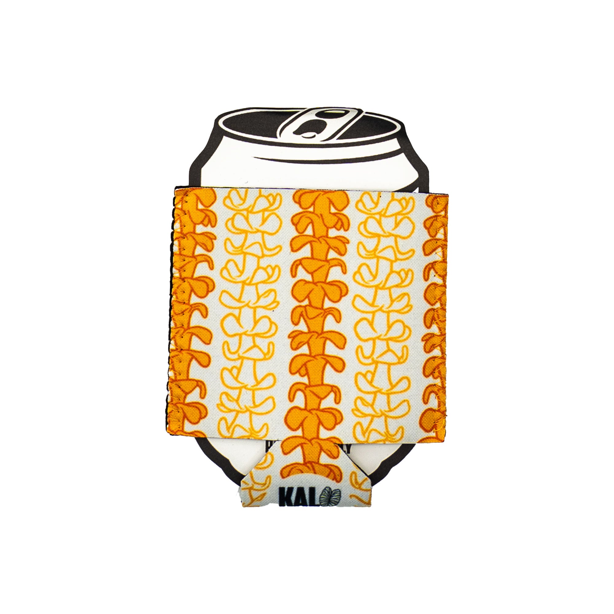Standard 12oz Can Coozie - Pua Lei