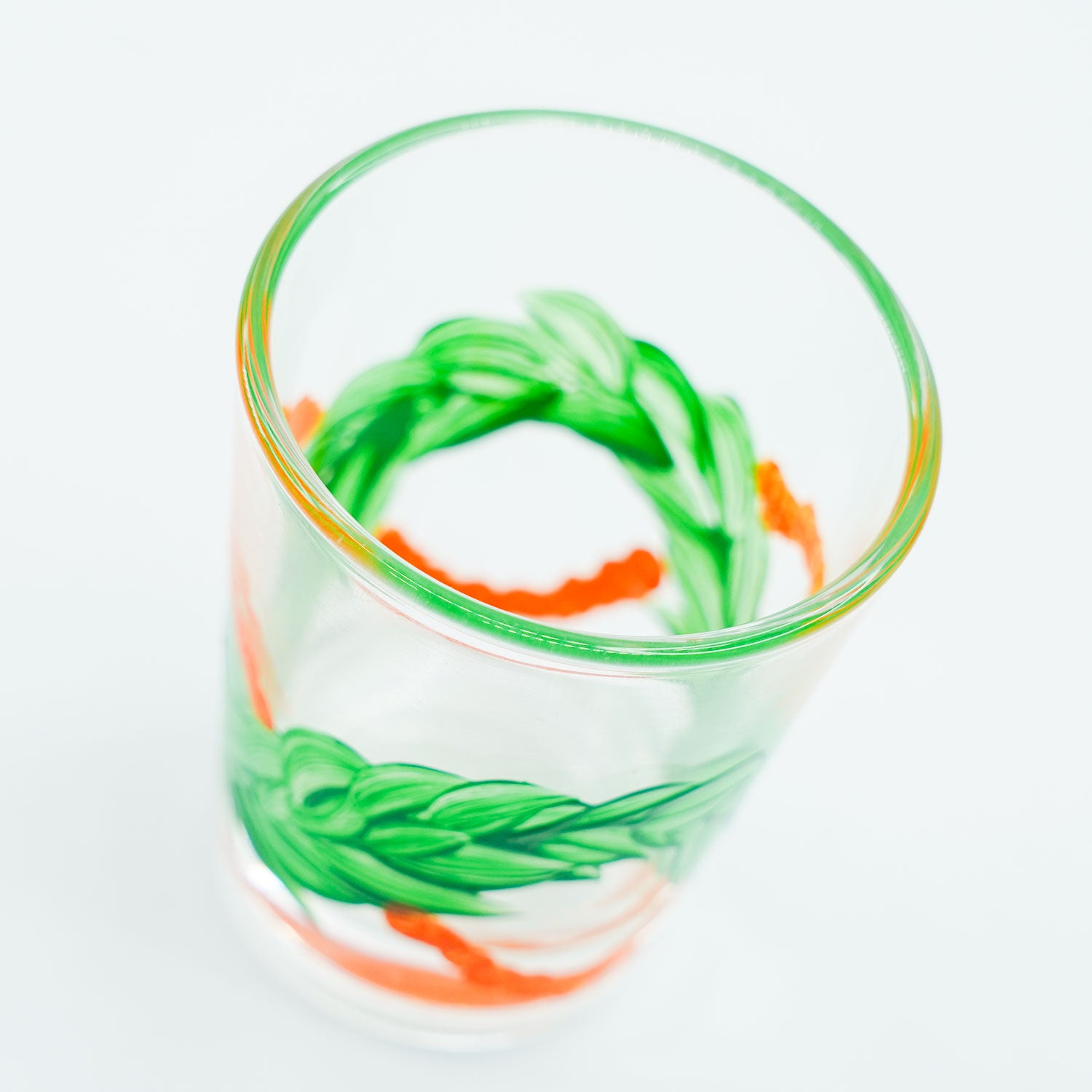 Hand-Painted Shot Glass - Maile & ʻIlima