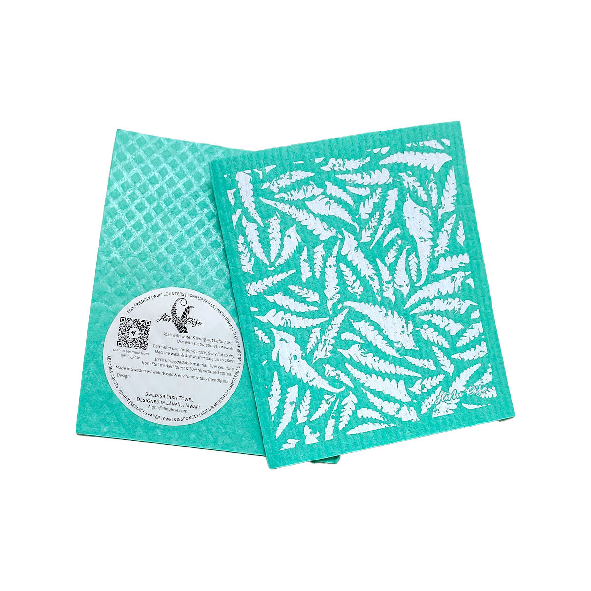 Swedish Eco-Friendly Dishcloth - Palapalai Teal