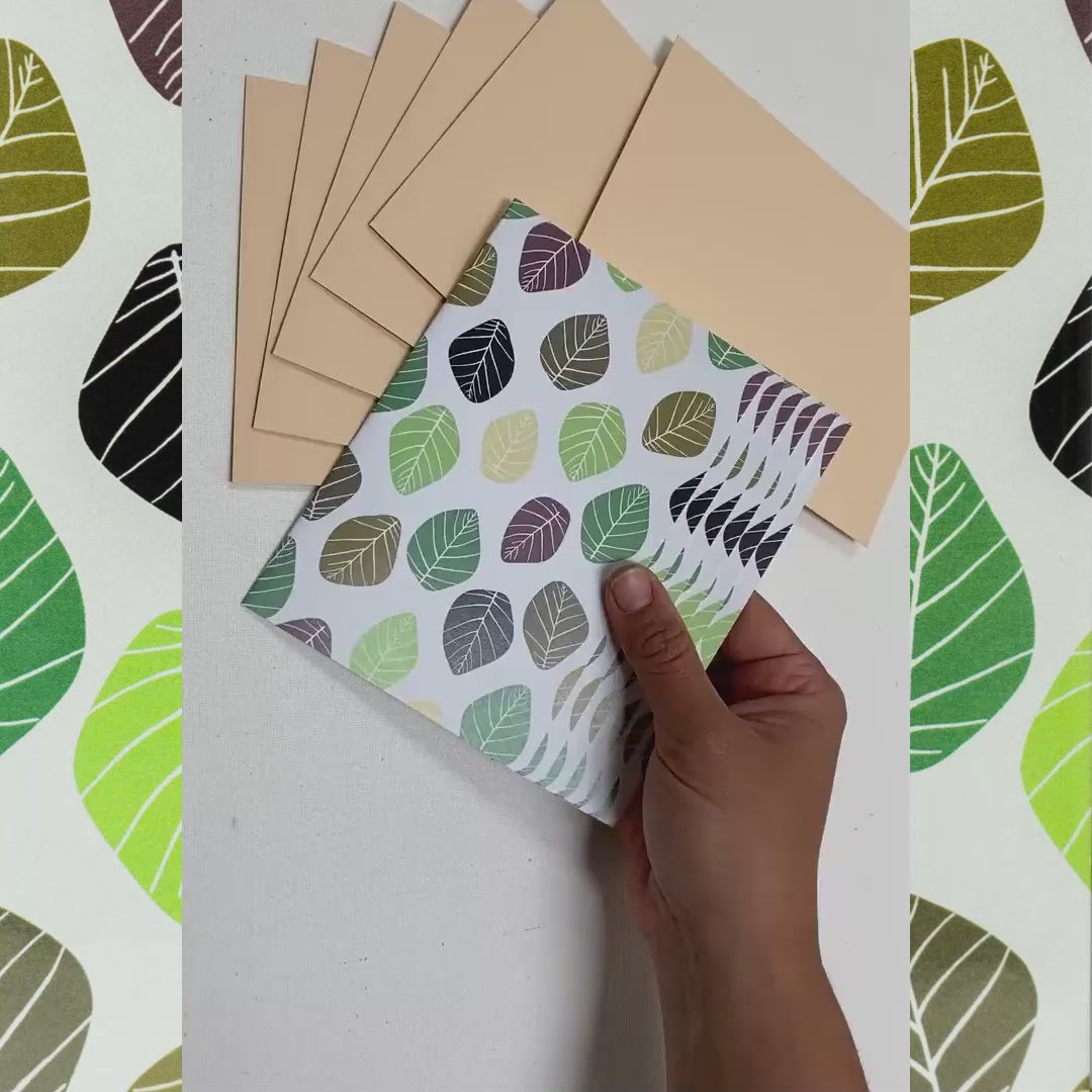 Hawaiian Greeting Cards 4"x6" 6 Pack - Lau ʻUlu Breadfruit