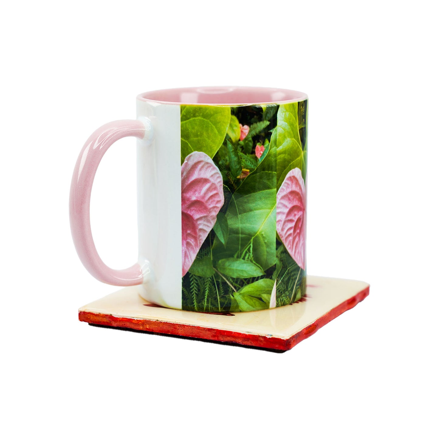 Pink Ice Anthurium 11oz Ceramic Mug