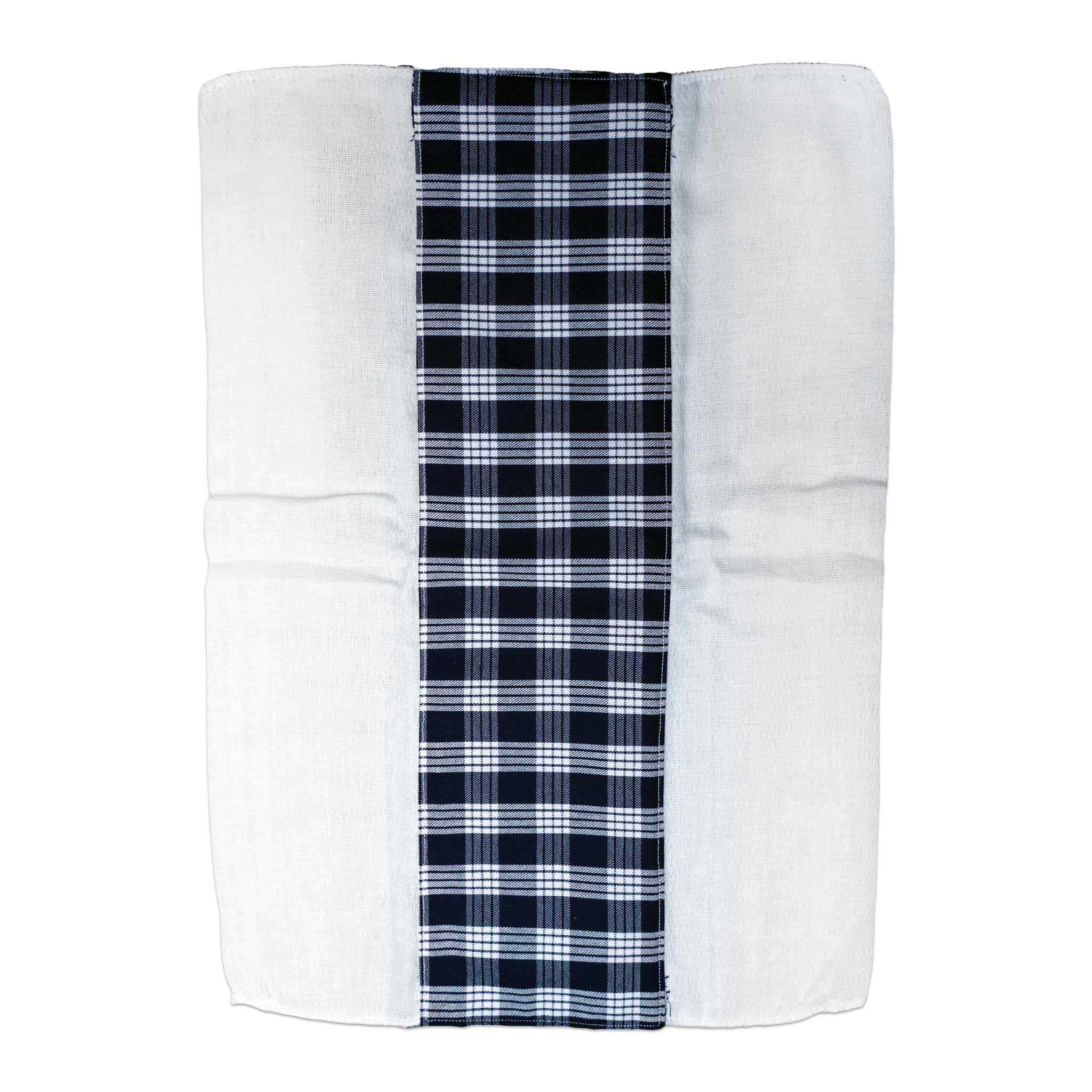 Handsewn Organic Cotton Palaka Burp Cloth