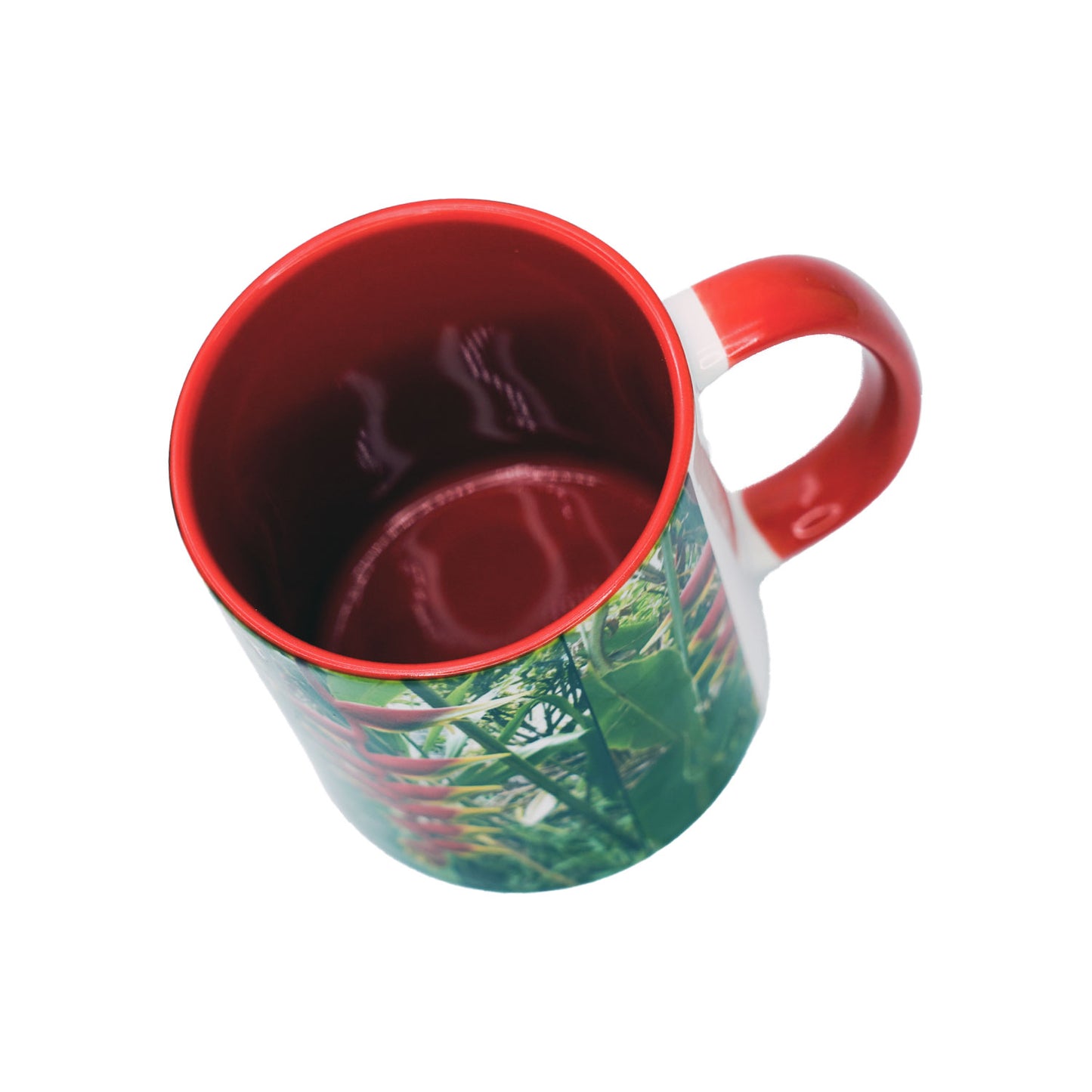 Red Lobster Claw Heliconia 11oz Ceramic Mug
