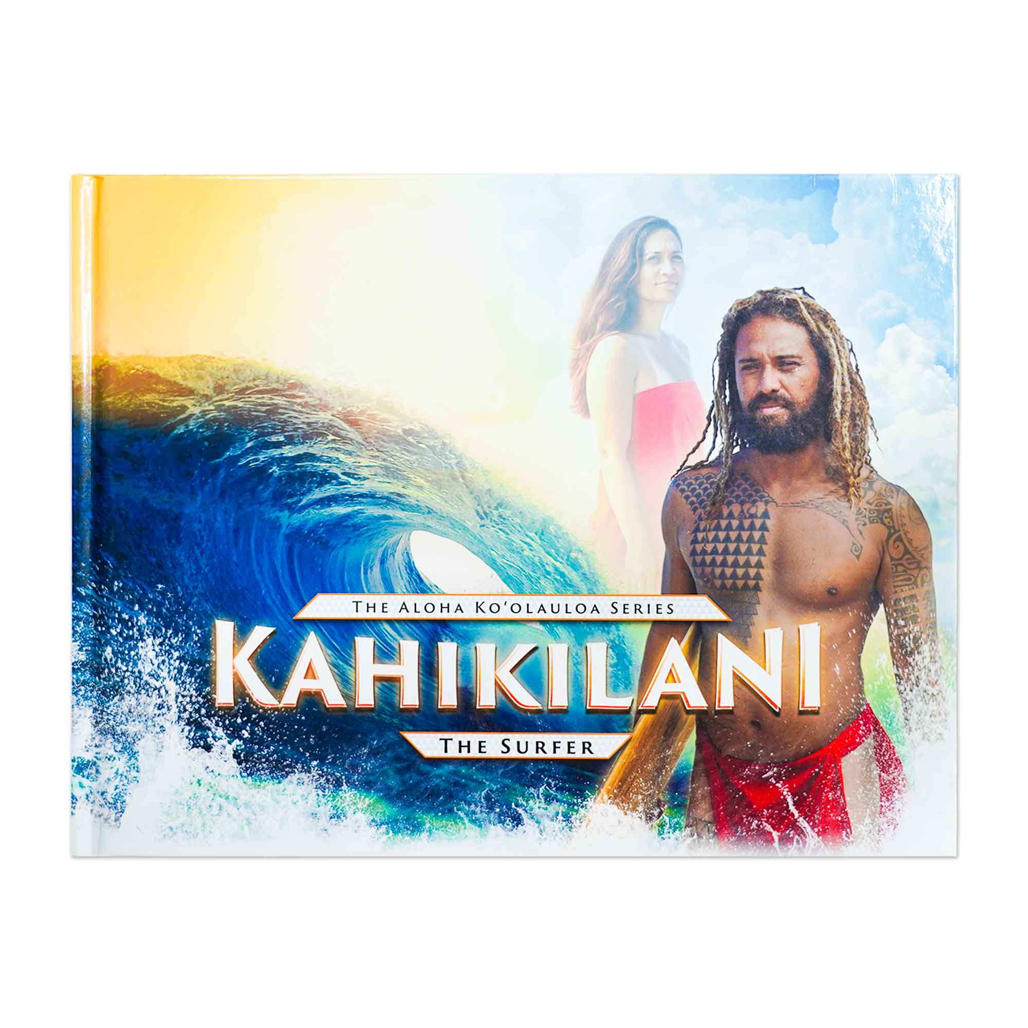 Hawaiian Hardcover Picture Book - Kahikilani the Surfer