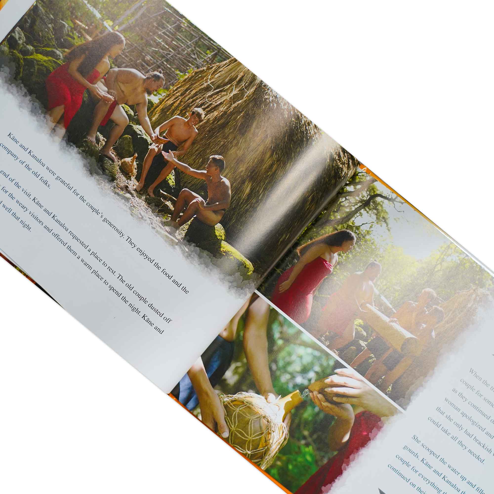 Hawaiian Hardcover Picture Book - Kāne and Kanaloa