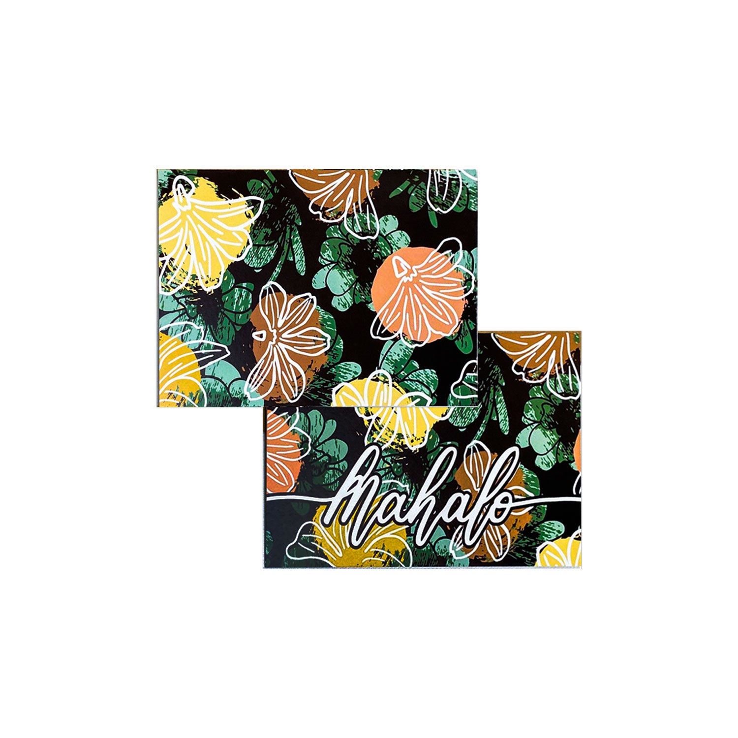 Hawaiian Greeting Cards 4"x6" 6 Pack - Naupaka Mahalo