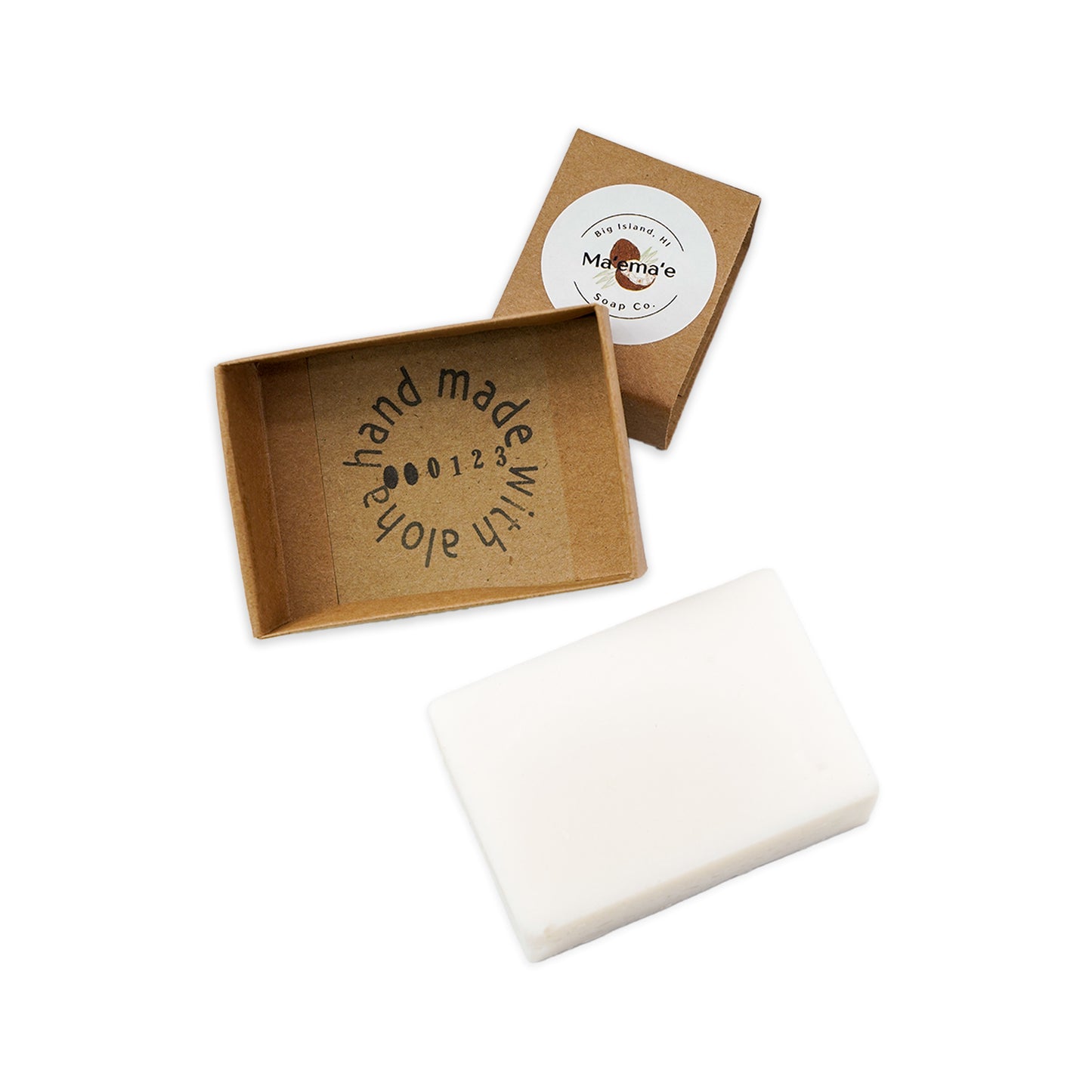 Organic All Natural Coconut Oil Artisan Soap - Pīkake 4oz