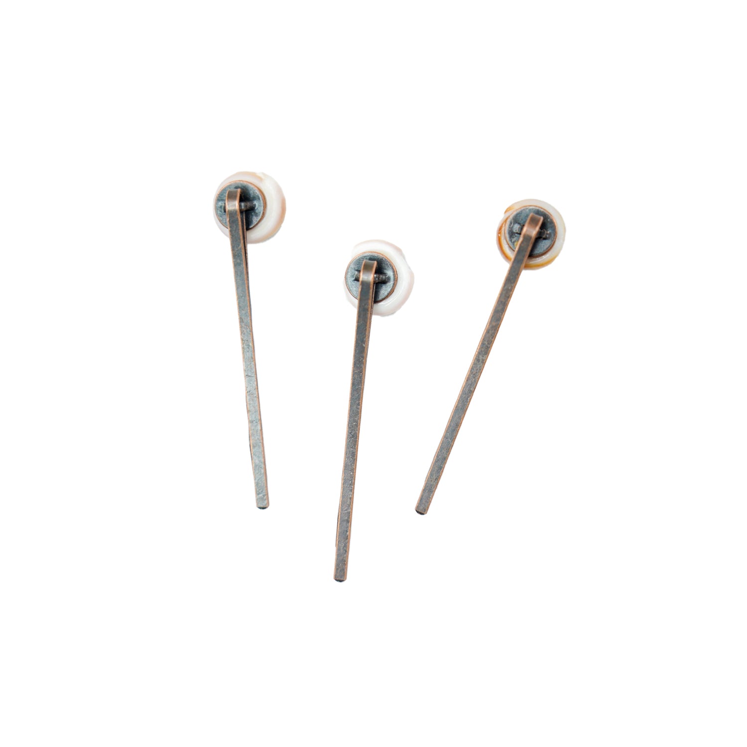 Hand-Collected Puka Shell Bobby Pin Three Pack