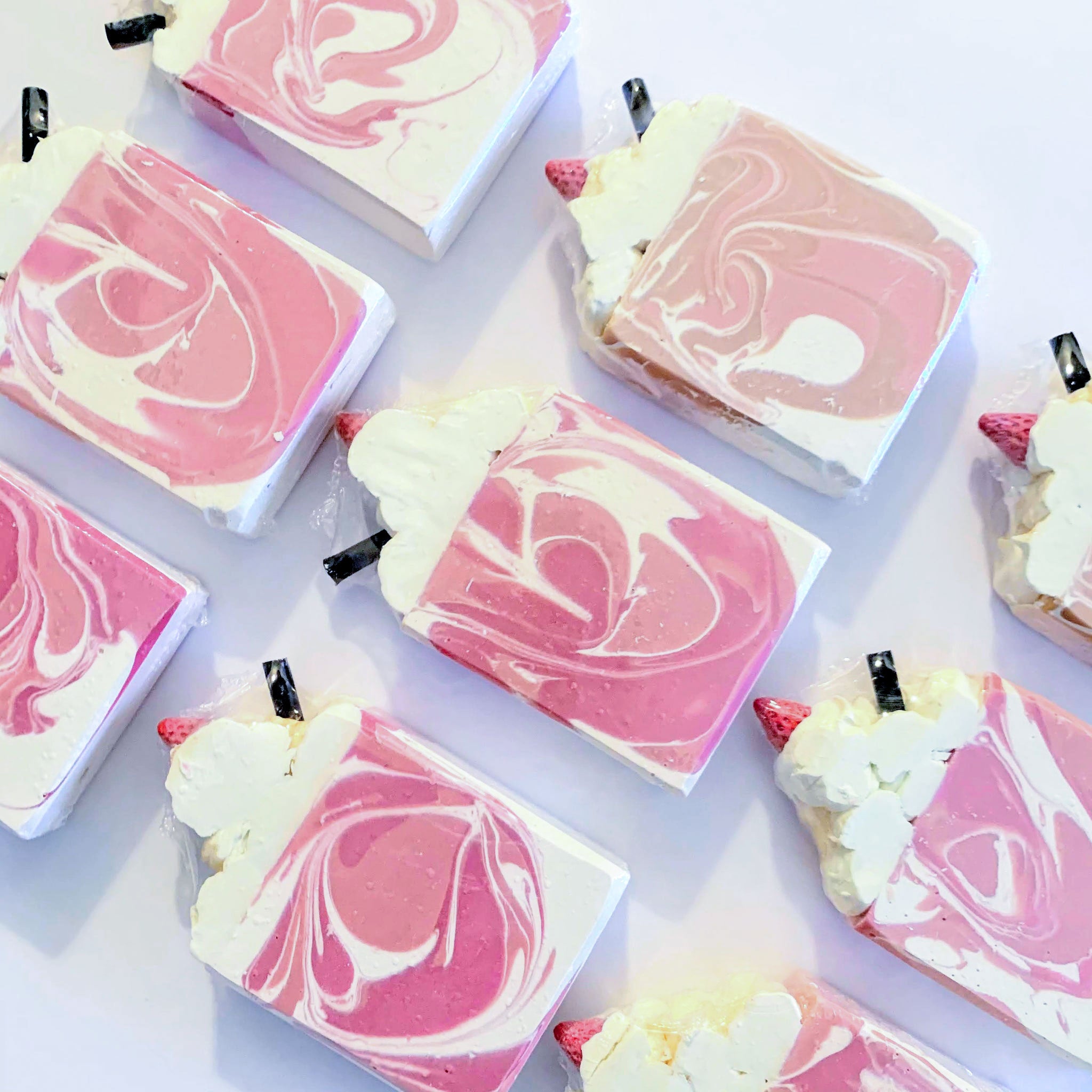 Strawberry Scent Soap Bars
