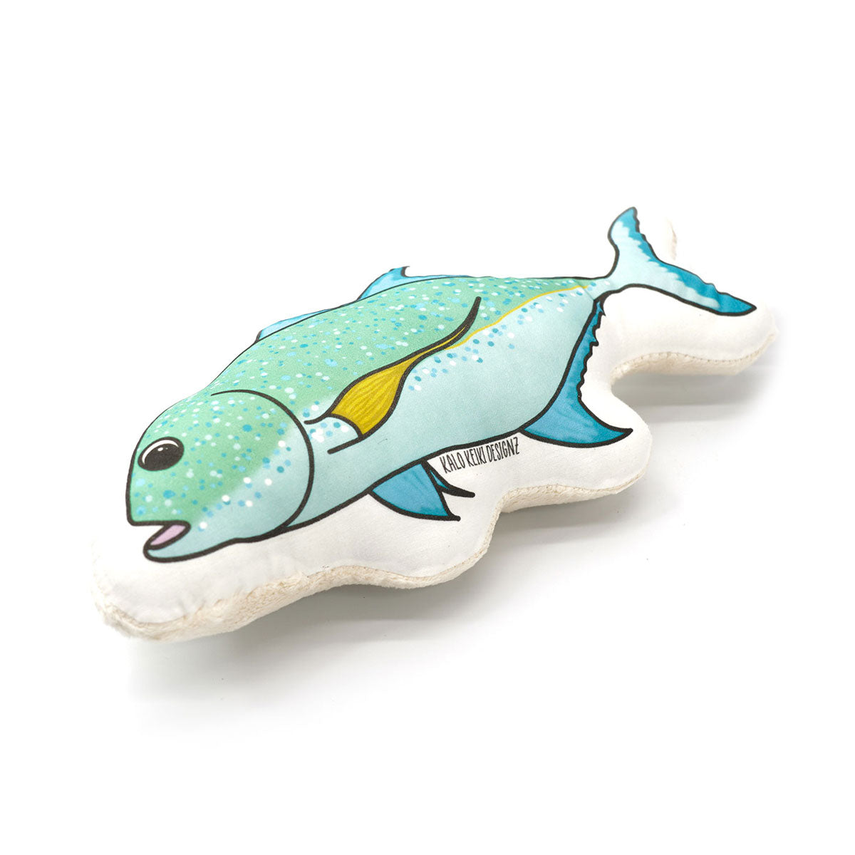 Hawaiian Ocean Life 12" Handmade Plushie - Ulua Giant Trevally