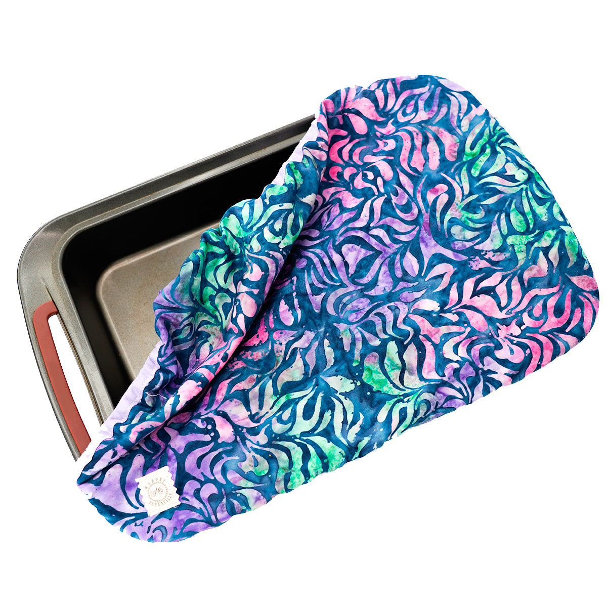 Reusable Washable 9"x13" Pan Covers Eco Friendly Alternative - Batik