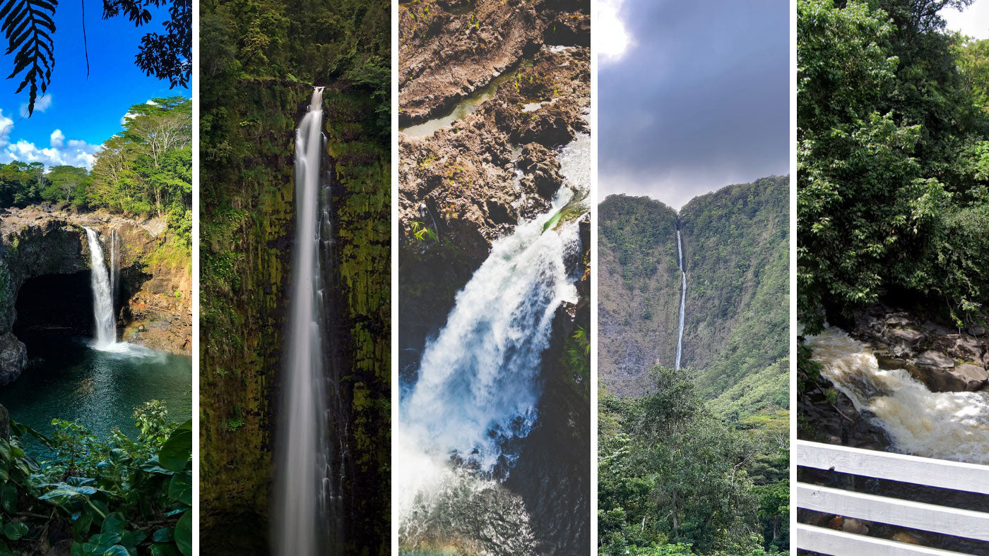 Top 5 Waterfalls on Hawaiʻi Island