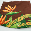 Hawaiian Handstitched Palaka Patchwork Lined Tote - Bird of Paradise