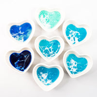 Ceramic Ocean Heart Dish