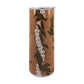 20oz Handmade Skinny Stainless Steel Tumbler - Pikake & Maile