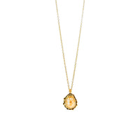24k Gold-Dipped White ʻOpihi 18" Necklace