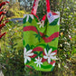 Hawaiian Handstitched Palaka Patchwork Lined Tote - Tiare & Cigar