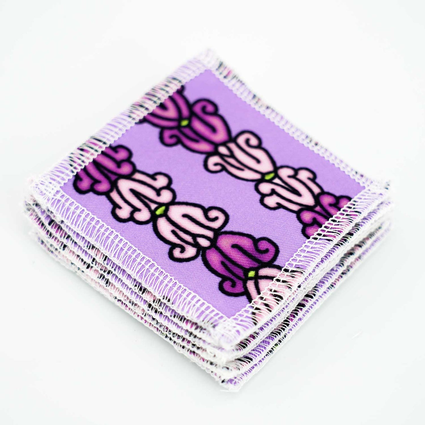 Reusable Sustainable 3" Cloth Face Pads - Crown Flower