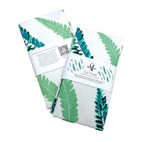 19" x 27" Cotton Flour Sack Tea Towel - Hāpu'u Fern