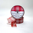 15mm x 10m Washi Tape - Palaka Dirt Red